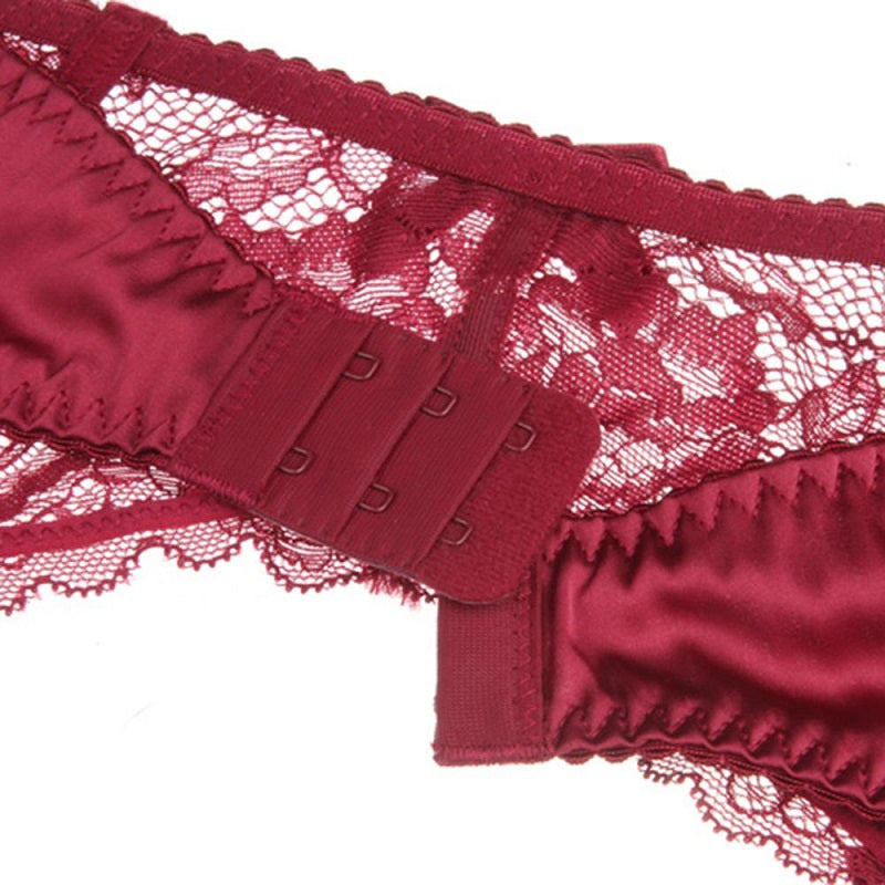 Lace Three-piece Bra Sets for Ladies