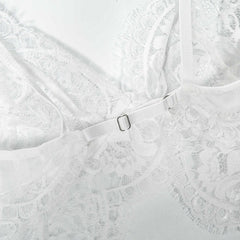 Lace Ultrathin Camis And Panties Sleepwear Set