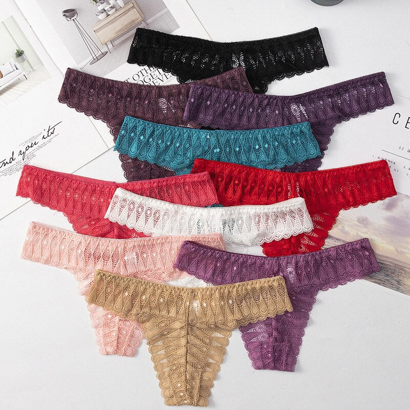 Transparent Lace Panties