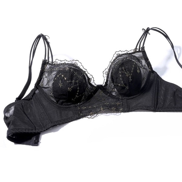 Underwear Bra set Thin breathable Gathered Lingerie