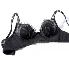 Underwear Bra set Thin breathable Gathered Lingerie
