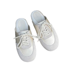 Sport Sneakers Flats Mules Slippers Shoes Woman Lace Up Running Walking Shoes Mujer Zapatos