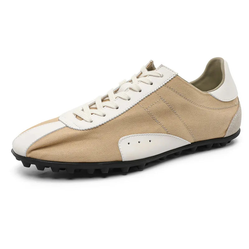 Men High Quality Lace-Up Comfortable Soft Sole Flatsshoes Outdoor Casual Breathable Sneakers Fitness Shoes Male Shoes