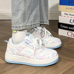 Sports Shoes Lady Clogs Platform Casual Sneakers All-Match Basket Creepers Small Breathable Leisure Shoes Pla