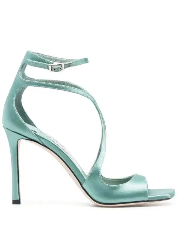 High-quality Hollow Slim High Heel Fish Mouth Sandals