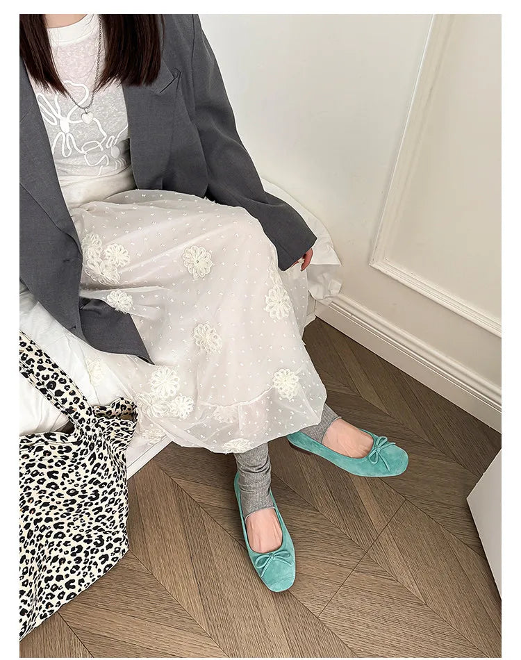 and ballet flat shoes work professional leather single shoes shoes ladies