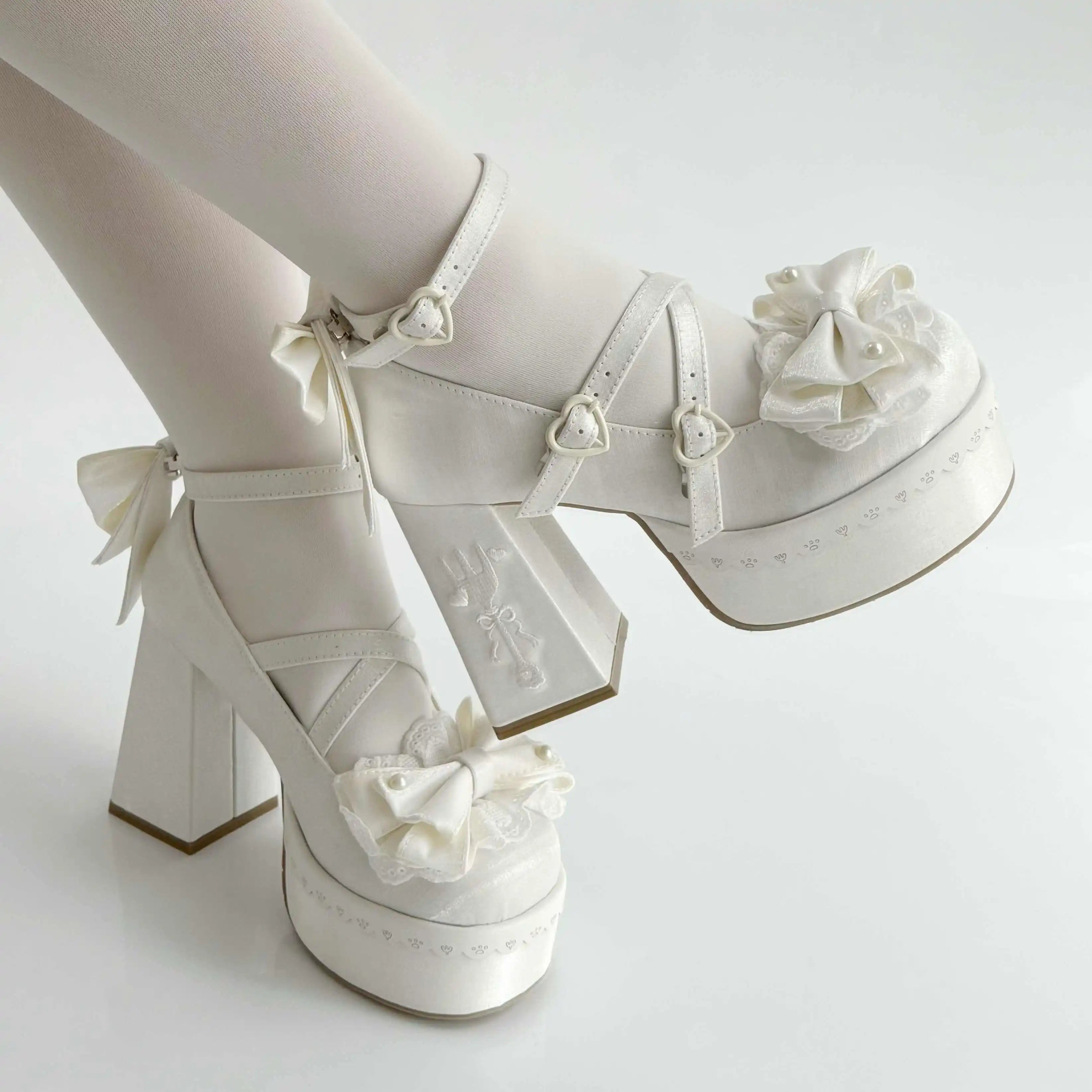 Lovely Girls Lolita High Heels Platform Shoes