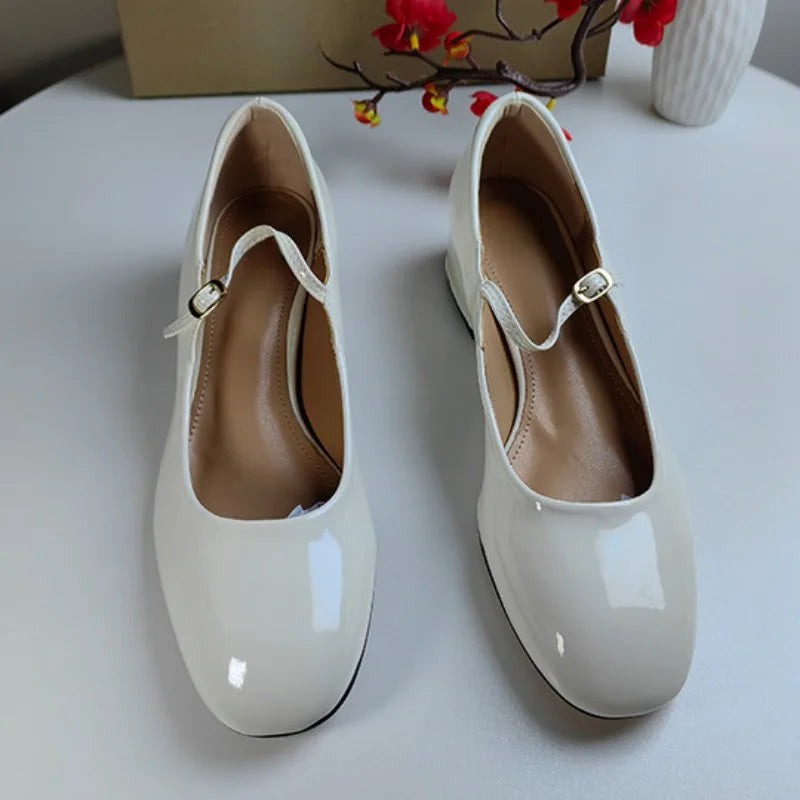 Patent Leather Mary Jane Shoes