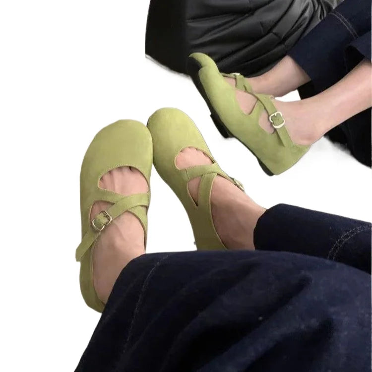 Sport Shoes Casaul Sneakers Flats Woman Loafers Brand Walking Shoes Trend Buckle Zapatos