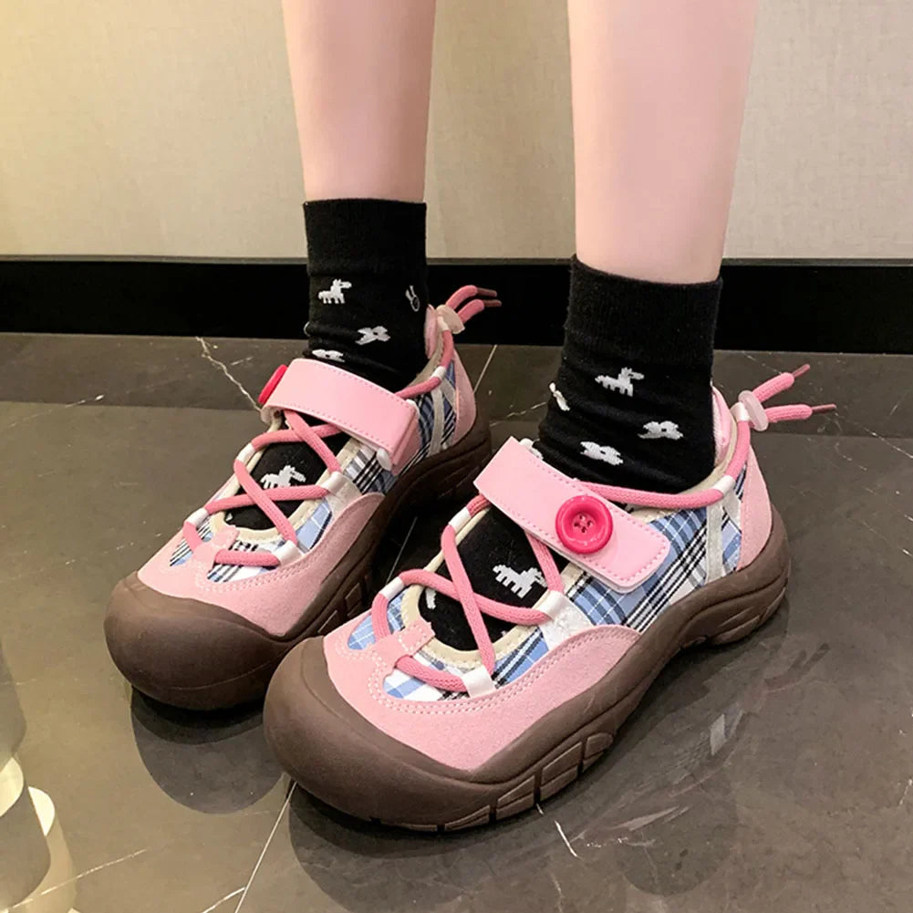 Pumps Mary Janes Wedges Shoeslace Sweet Cute Lolita Pumps