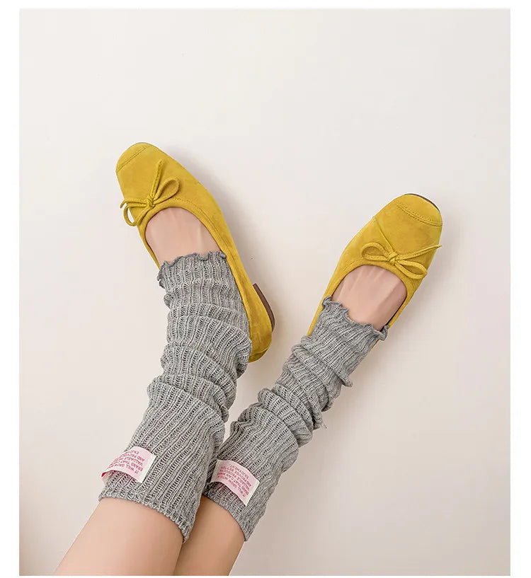 and ballet flat shoes work professional leather single shoes shoes ladies