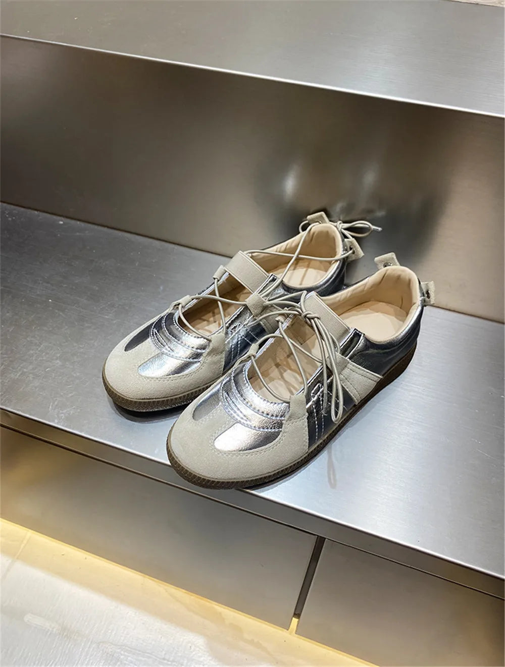 Genuine Leather Sneakers