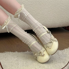 High Heel Shoes 2026 Lolita Style Mary Jane Shoes Elegant Bowknot Party Wedding Ladies