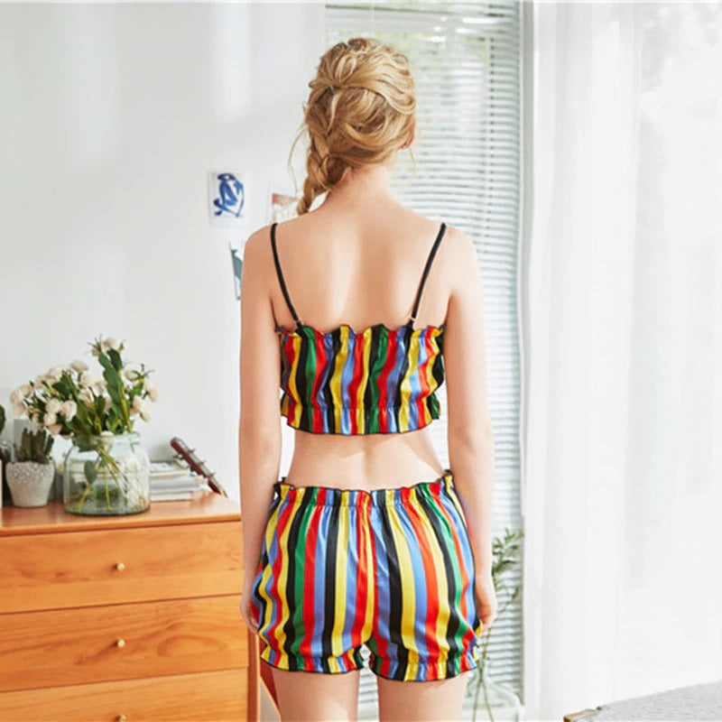 Sling and Short Satin Sleepwear