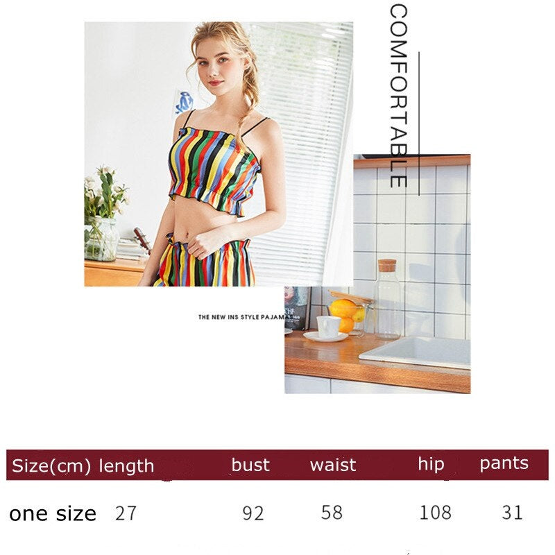 Sling and Short Satin Sleepwear