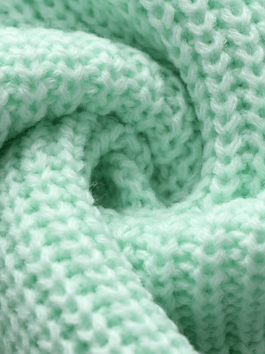 Two Way Wearable Knit Cardigan - Green