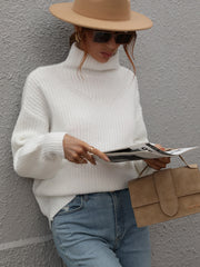 CHESTER KNIT JUMPER - WHITE