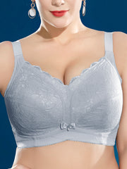 Wireless Plus Size Full Coverage Gather Minimizer Bra