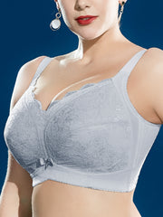 Wireless Plus Size Full Coverage Gather Minimizer Bra