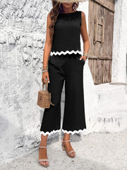 Fresh Breeze Cotton Matching Set - Black