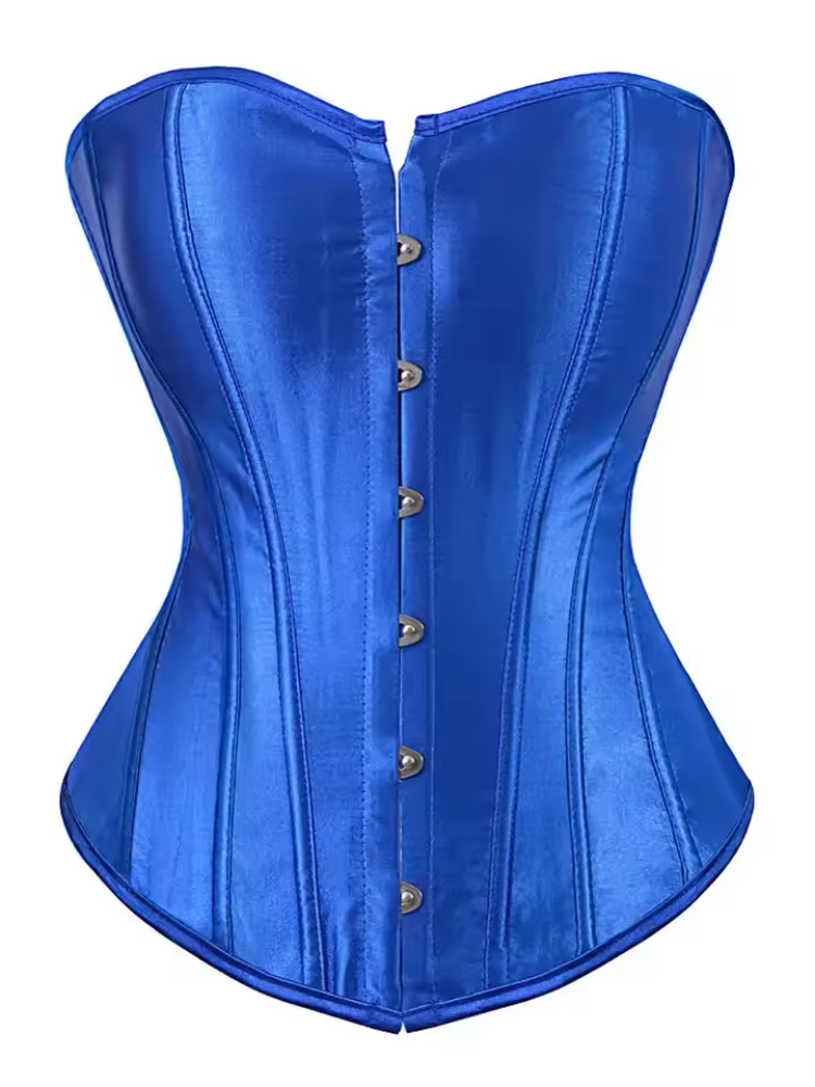 Classic Clubwear Bustier Gothic Satin Party Corset