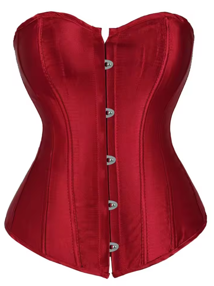 Classic Clubwear Bustier Gothic Satin Party Corset