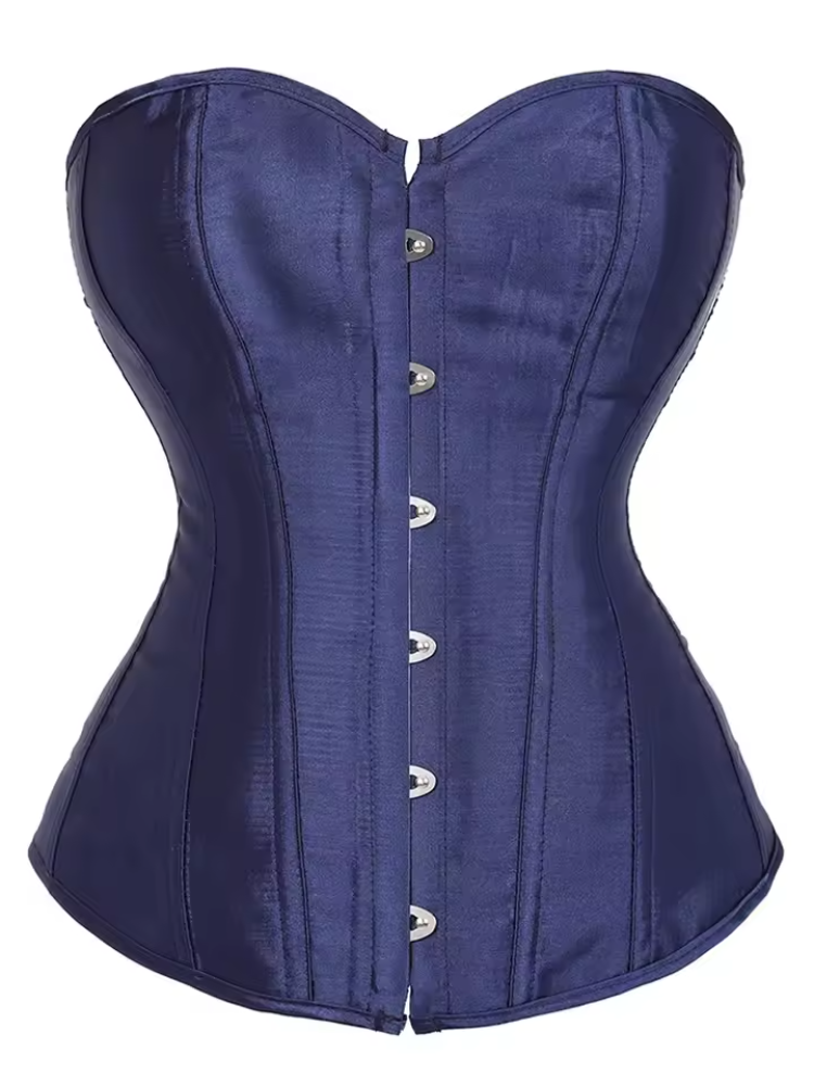 Classic Clubwear Bustier Gothic Satin Party Corset