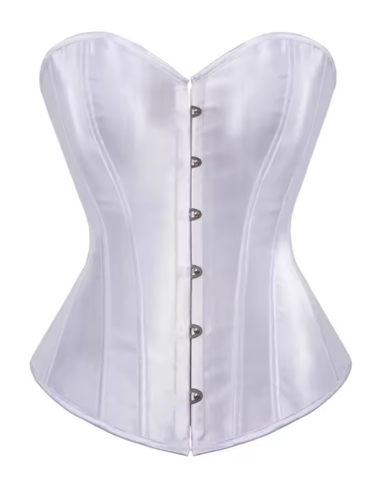 Classic Clubwear Bustier Gothic Satin Party Corset