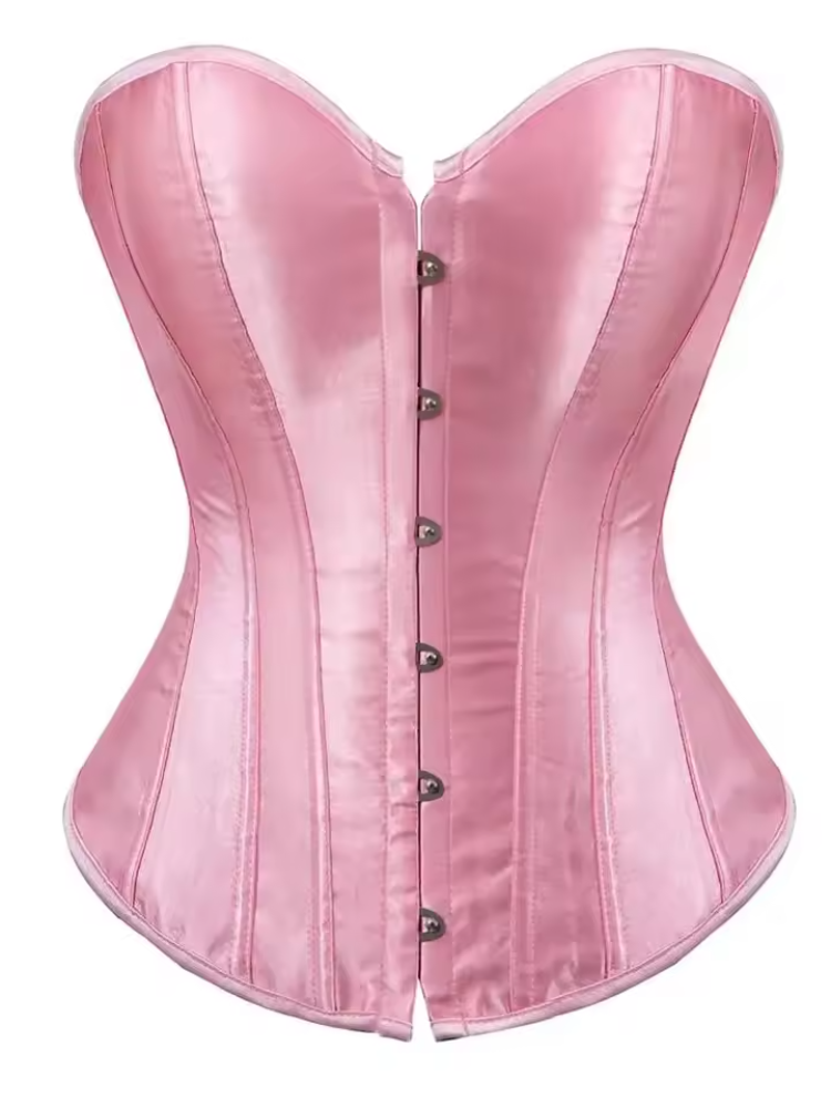 Classic Clubwear Bustier Gothic Satin Party Corset