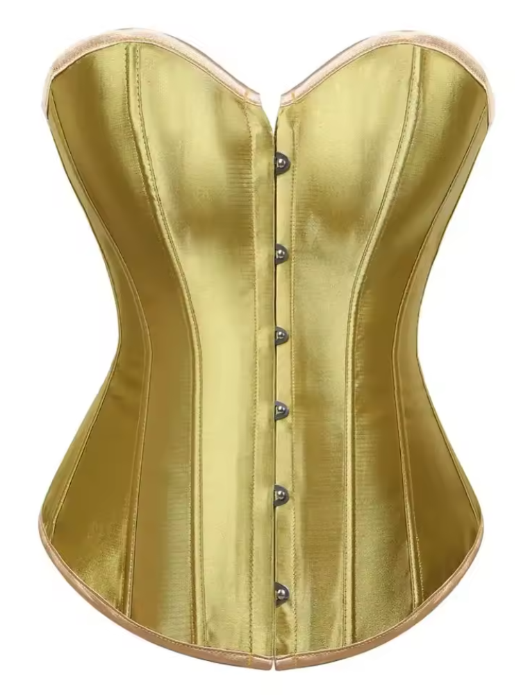 Classic Clubwear Bustier Gothic Satin Party Corset