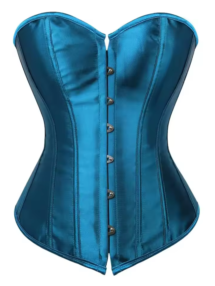 Classic Clubwear Bustier Gothic Satin Party Corset