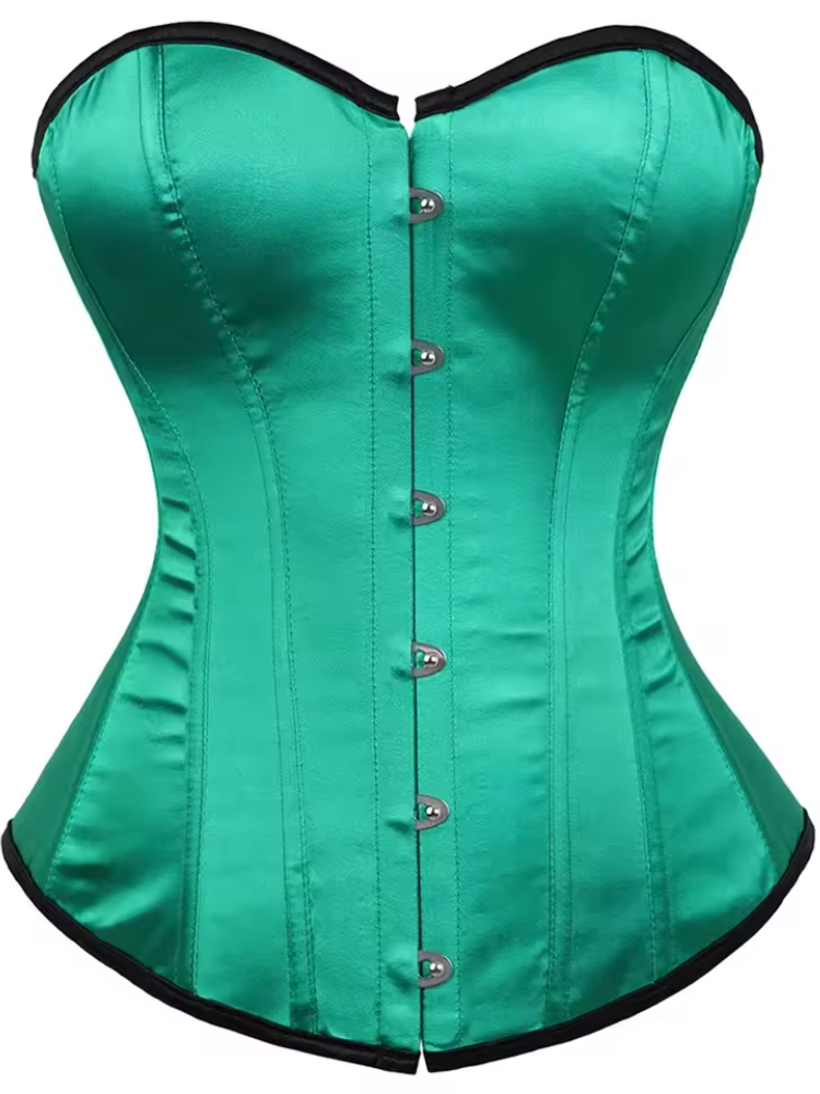 Classic Clubwear Bustier Gothic Satin Party Corset