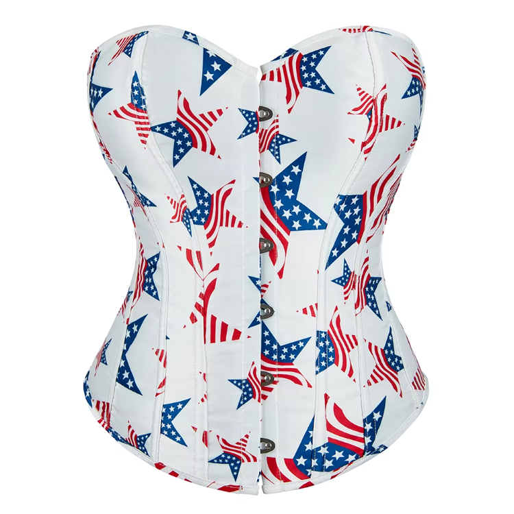 Overbust Bustier Top Lingerie Corset