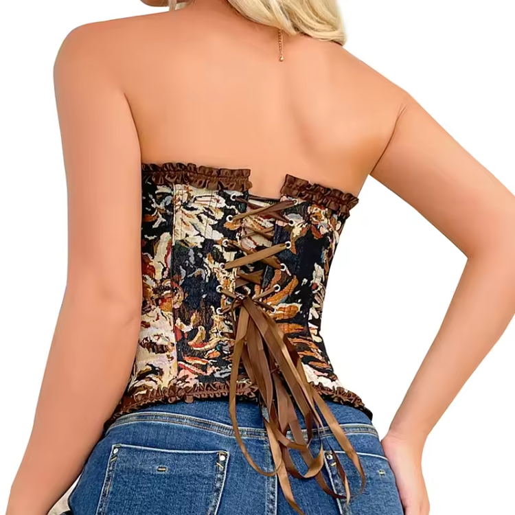 Bustier Waist Girdle Tummy Control Corset