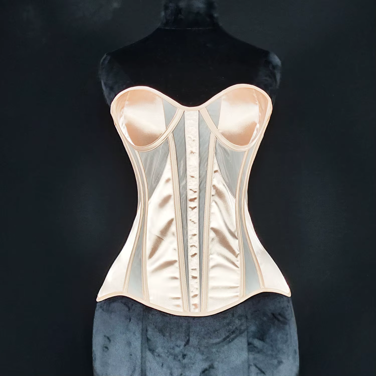 Tight-fitting Boned Tube Corset Tops
