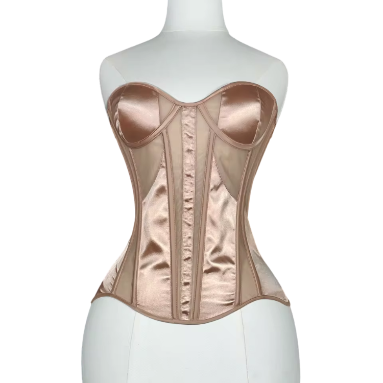 Tight-fitting Boned Tube Corset Tops