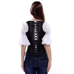 Gothic Steampunk Cup less Underbust Corset
