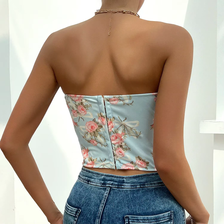 Bustier Casual Corsets Body Shaper Strapless Tank Top