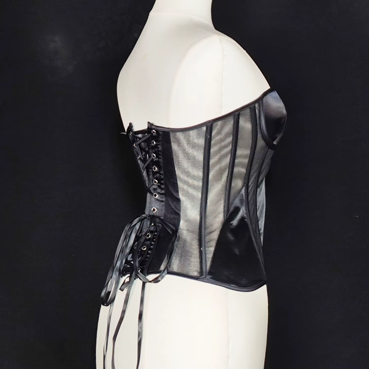 Tight-fitting Boned Tube Corset Tops