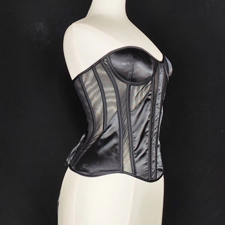 Tight-fitting Boned Tube Corset Tops