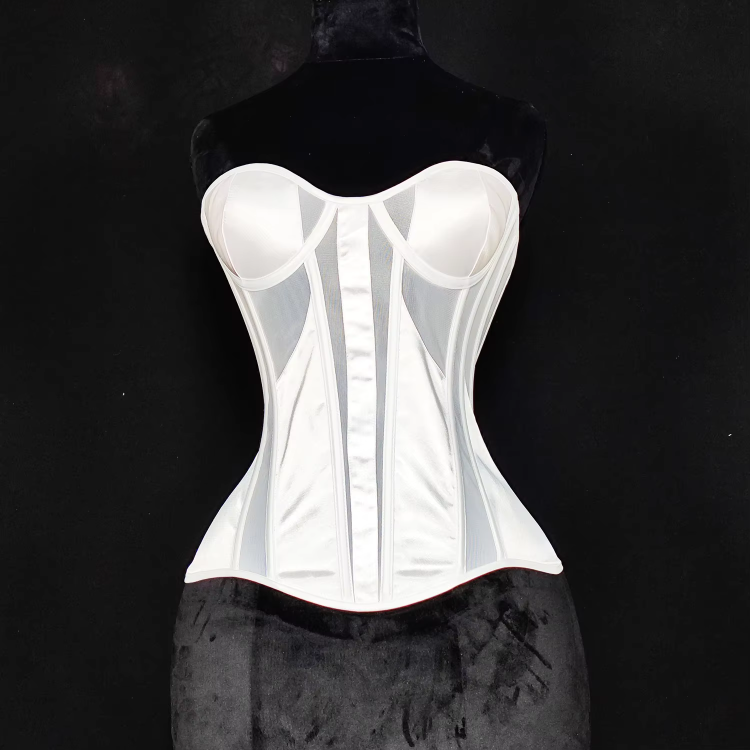 Tight-fitting Boned Tube Corset Tops