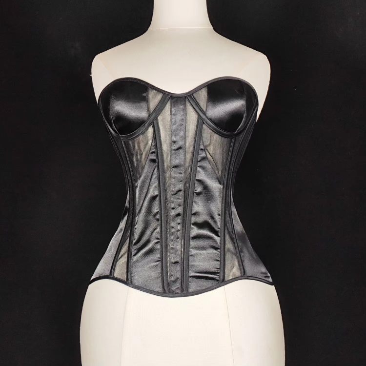 Tight-fitting Boned Tube Corset Tops