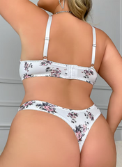 Comfortable thin adjustable Printed anti-sagging underwear set