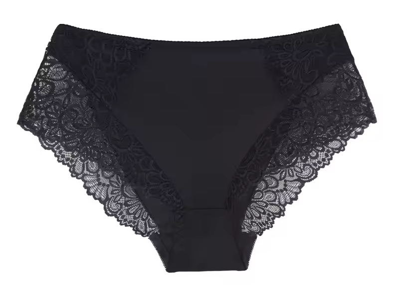 Big Size Lace Underwear Breathable Plain Underpants