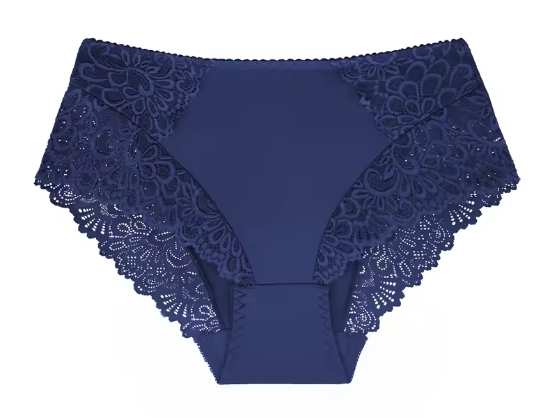 Big Size Lace Underwear Breathable Plain Underpants