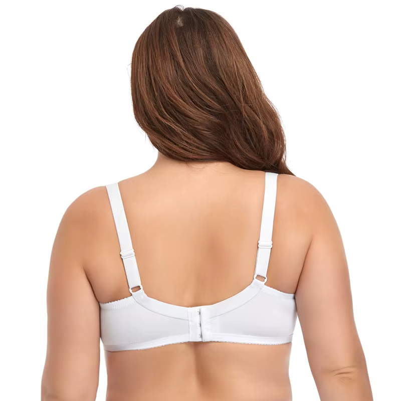 Floral Lace Underwear Plain Plus Size Breathable Bra