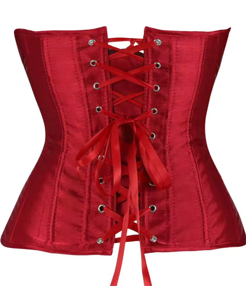 Classic Clubwear Bustier Gothic Satin Party Corset