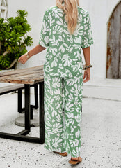 Kaia Tropical Matching Set - Sage